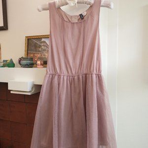 Divided H&M Party Dress - Sleeveless, Netting, Sz 6